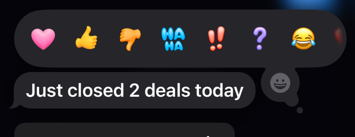 Customer result screenshot